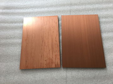 China Painéis de coberta do revestimento de cobre de processamento fácil da parede da folha/parede exterior  fornecedor