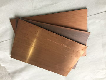 China A fachada de cobre inoxidável almofada a espessura de 3mm, painéis de revestimento exteriores da parede  fornecedor