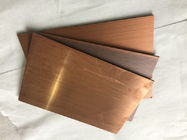 China A fachada de cobre inoxidável almofada a espessura de 3mm, painéis de revestimento exteriores da parede  empresa